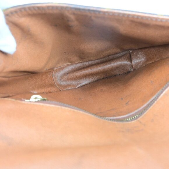 LOUIS VUITTONI Chantilly MM Shoulder Bag Monogram Leather Brown - Picture 14 of 14